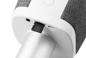 Přenosný reproduktor Technaxx FABRIC, karaoke mikrofon šedý

 obrázek produktu 2 z 7