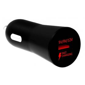 Adaptér do auta WG 1x USB, QC 3.0, 18W + USB-C kabel černý

 obrázek produktu 1 z 1