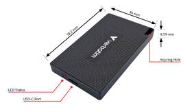SSD externí Verbatim Metal Mini 512GB černý

 obrázek produktu 6 z 6