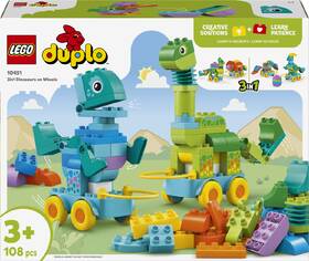 Stavebnice LEGO® DUPLO® 10451 3 v 1: Dinosauři na kolečkách 

 obrázek produktu 2 z 9