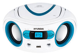 Radiopřijímač s CD Hyundai TRC 533 AU3WBL bílý/modrý

 obrázek produktu 1 z 4