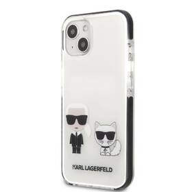 Kryt na mobil Karl Lagerfeld Karl and Choupette na Apple iPhone 13 bílý

 obrázek produktu 1 z 3