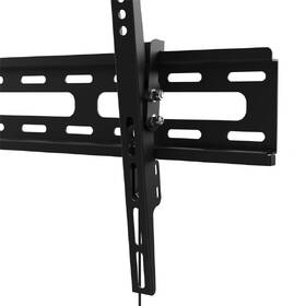 Držák TV Hama naklápěcí, pro úhlopříčky 37" až 75", nosnost 60 kg černá barva
