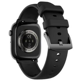 Chytré hodinky ARMODD Prime 2 - černé s kovovým řemínkem + silikonový řemínek černá barva
