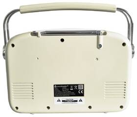 Radiopřijímač Soundmaster TR480BE stříbrný/béžový

 obrázek produktu 2 z 3