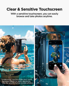 Pouzdro na mobil sportovní Spigen Aqua Shield WaterProof A640 černé

 obrázek produktu 11 z 13