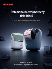 Tiskárna štítků Niimbot B1 PRO + role štítků 230 ks zelená

 obrázek produktu 5 z 9