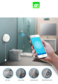 Detektor úniku vody iQtech SmartLife WL02, Wi-Fi 

 obrázek produktu 8 z 10