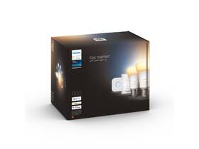 Startovací sada Philips Bluetooth, 8W, E27, White Ambiance (2ks) + bridge + Switch 

 obrázek produktu 4 z 4
