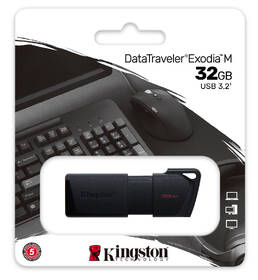 USB Flash Kingston DataTraveler Exodia M 32GB černý

 obrázek produktu 5 z 5