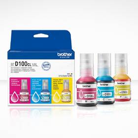 Inkoustová náplň Brother BTD100CLVAL, 3x5000 stran vícebarevná

 obrázek produktu 1 z 2