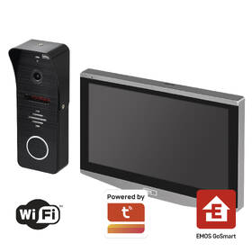 Dveřní videotelefon EMOS GoSmart IP-700A s Wi-Fi šedý

 obrázek produktu 1 z 23