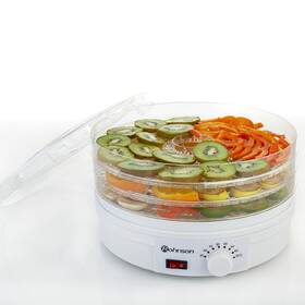 Sušička ovoce Rohnson R-291 bílá

 obrázek produktu 2 z 4
