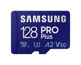Paměťová karta Samsung 128GB UHS-I U3 (160R/120W) + SD adaptér 

 obrázek produktu 1 z 4