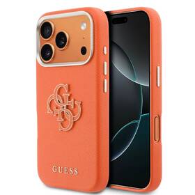 Kryt na mobil Guess PU Resin Logo na Apple iPhone 17 Pro oranžový

 obrázek produktu 1 z 6