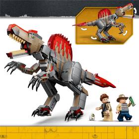 Stavebnice LEGO® Jurassic World  77982 Útěk dinosaura spinosaura 

 obrázek produktu 2 z 9