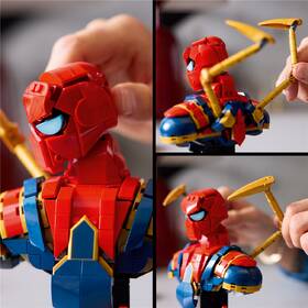 Stavebnice LEGO® Marvel 76326 Busta Iron Spider-Mana 

 obrázek produktu 4 z 9