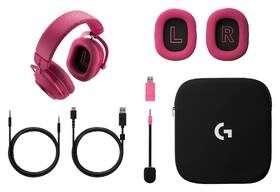 Headset Logitech G PRO X3 Lightspeed Wireless růžový

 obrázek produktu 6 z 17