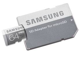 Paměťová karta Samsung 64GB UHS-I U1 (90MB/s) + adapter 

 obrázek produktu 2 z 3