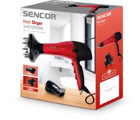 Fén Sencor SHD 6701RD červený

 obrázek produktu 9 z 9