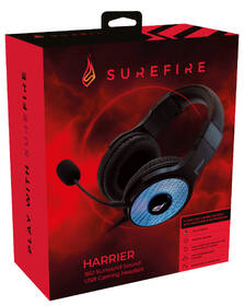 Headset SureFire Harrier 360 Surround Sound USB černý

 obrázek produktu 7 z 8