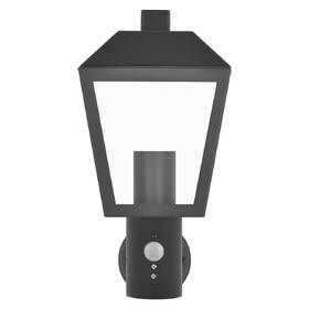 Nástěnné svítidlo EMOS Adenia ZGB040P, zahradní, E27, IP44, MAX 15W, PIR černé

 obrázek produktu 1 z 10