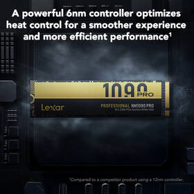 SSD Lexar NM1090 PRO series 2TB PCle Gen5 M.2 NVMe černý

 obrázek produktu 3 z 7