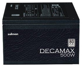 Zdroj Zalman Decamax 500W černý

 obrázek produktu 4 z 6