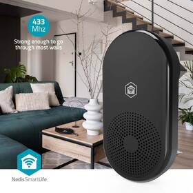Doplňkový gong Nedis SmartLife WIFICDPC11CBK černý

 obrázek produktu 7 z 12