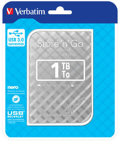Externí pevný disk 2,5" Verbatim 1TB stříbrný

 obrázek produktu 3 z 3