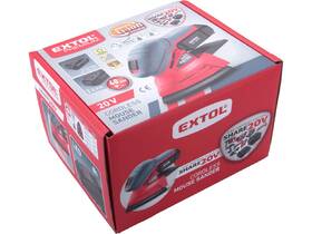 Vibrační bruska Extol Premium 8891844 (s baterií) 

 obrázek produktu 4 z 4