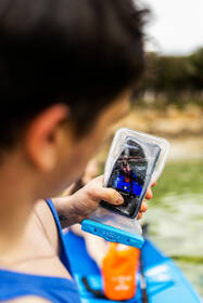 Pouzdro na mobil sportovní FIXED Float, IPX8 modré

 obrázek produktu 8 z 10