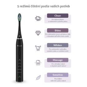 Zubní kartáček TrueLife SonicBrush Clean30 Black 
