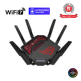 Router Asus ROG Rapture GT-BE19000 černá barva
