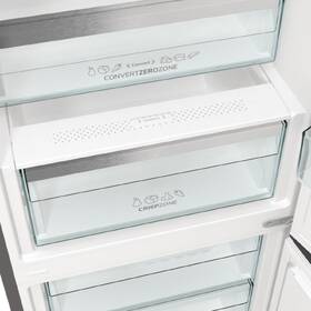 Chladnička s mrazničkou Gorenje NRK61C61X4WFE nerez
