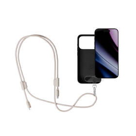 Kabel Epico Phone Lanyard USB-C/USB-C 1,45m béžový

 obrázek produktu 2 z 6