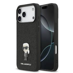 Kryt na mobil Karl Lagerfeld Fixed Glitter Metal Ikonik na Apple iPhone 17 Pro Max černý

 obrázek produktu 1 z 7