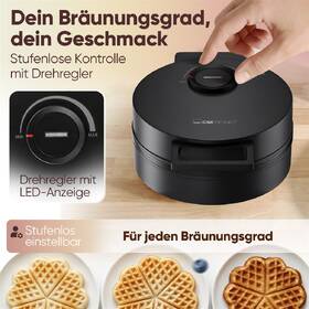 Vaflovač Clatronic WA 3832 černý

 obrázek produktu 10 z 13