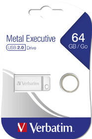 USB Flash Verbatim Metal Executive 64GB USB 2.0 stříbrný

 obrázek produktu 4 z 4