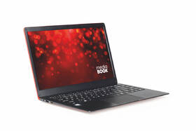 Notebook mediaBOOK 14 červená barva
