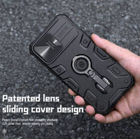 Kryt na mobil Nillkin CamShield Armor PRO na Apple iPhone 14 Pro Max černý

 obrázek produktu 2 z 3