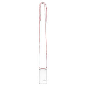 Kryt na mobil FIXED Pure Neck s růžovou šňůrkou na krk na Apple iPhone 13 mini průhledný

 obrázek produktu 2 z 7