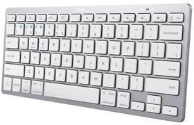 Klávesnice Trust Basics Wireless Bluetooth, CZ/SK layout stříbrná/bílá

 obrázek produktu 1 z 3