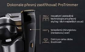 Holicí strojek Braun 9565cc Wet & Dry, Grey 

 obrázek produktu 9 z 9
