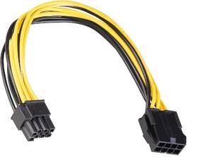 Adaptér AKASA ATX 8-pin na PCIe 6+2 pin adapter cable 

 obrázek produktu 1 z 2