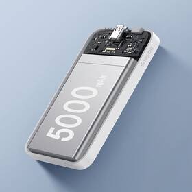 Powerbanka Baseus Mini s bezdrátovým nabíjením 5000 mAh 20W USB-C bílá

 obrázek produktu 7 z 10