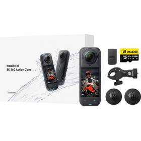 Outdoorová kamera Insta360 X5 Motocyklový balíček černá

 obrázek produktu 9 z 11