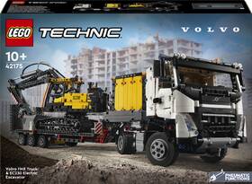 Stavebnice LEGO® Technic 42175 Nákladní auto Volvo FMX a elektrický bagr Volvo EC230 

 obrázek produktu 7 z 9
