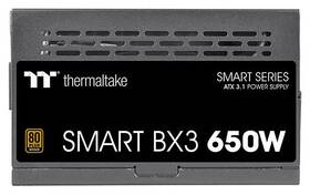 Zdroj Thermaltake Smart BX3 650W, 80+ Bronze černý

 obrázek produktu 3 z 5