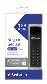 USB Flash Verbatim Keypad Secure, 128GB USB 3.0 černý

 obrázek produktu 11 z 11
